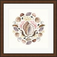 thumbnail image 1 of Ocean Mandala III by Wild Apple Portfolio, Framed Wall Art, 19.75W x 19.75H, 1 of 1