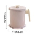 thumbnail image 2 of Vrorvz Multifunctional Kitchen Grease Filter Cooker Fryer Pot with Basket Oil Strainer and Lid for Cleaning and Storing Reusable Cooking, 2 of 2