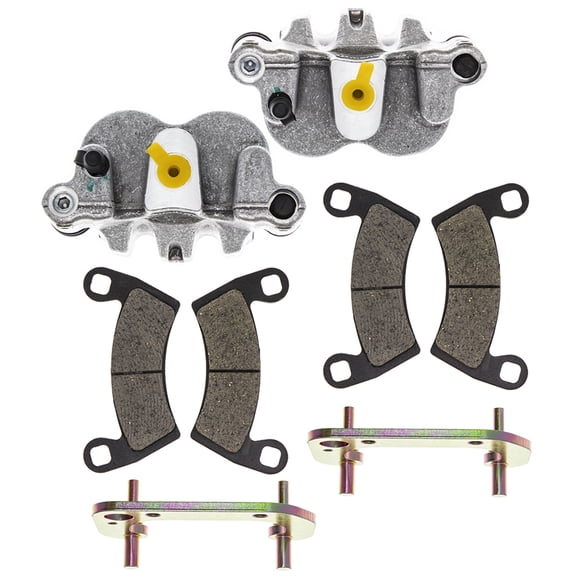Niche Front Left Right Brake Caliper Pad Set for Polaris Ranger Crew 500 UTV MK1001253