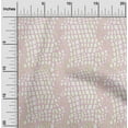 thumbnail image 1 of oneOone Cotton Jersey Blush Pink Fabric Snake Animal Skin Dress Material Fabric Print Fabric By The Yard 58 Inch Wide, 1 of 4