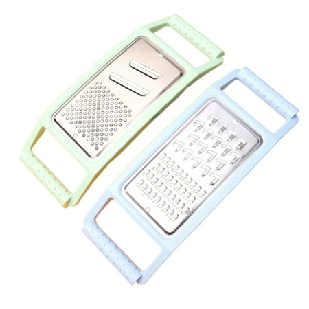 

Multifunctional Kitchen Grater with Non-Slip Handle 2-in-1 Manual Potato Cutter