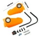 thumbnail image 3 of Paramanos para motocicleta con luces LED | Protección contra impactos para motos todoterreno y de tierra | Diseño de fibra de carbono | Fácil instalación | 7 colores disponibles, 3 of 7