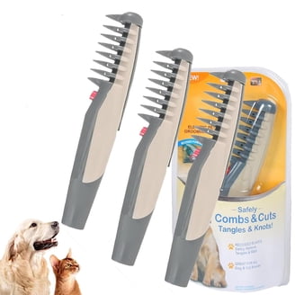 Safari Shed Magic De-Shedding Tool for Cats with Medium to Long