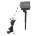 thumbnail image 4 of Guirnalda de luces solares 20 LED IP65 impermeable 2 modos Cadena de lámpara automática para exteriores para patio jardín 16.4 pies azul, 4 of 5