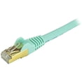 thumbnail image 1 of StarTech 6 in CAT6a Ethernet Cable - 10 Gigabit Shielded Snagless RJ45 100W PoE Patch Cord - 10GbE STP Network, 1 of 2