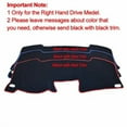 thumbnail image 2 of For Honda Civic 9th 2012 2013 2014 2015 Dash Mat Dashboard Cover Right Hand, 2 of 9