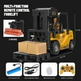 thumbnail image 5 of RC Forklift Cranes - Mini Forklift Remote Control with 2 in 1 Transform, 11 Channels | Kids Construction Toy Gift (A), 5 of 5