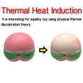 thumbnail image 3 of MesaSe Thermal Heat Induction Squishies Honey Peach Rising Scented Reliever Stress Toy, 3 of 6