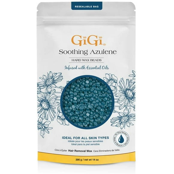 GiGi Soothing Azulene Hard Wax Beads (14oz/396g)