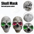 thumbnail image 5 of Realistic Skull Mask with Movable Jaw LED Light Up Skeleton Mask for Adults Teens Halloween Cosplay, 5 of 5