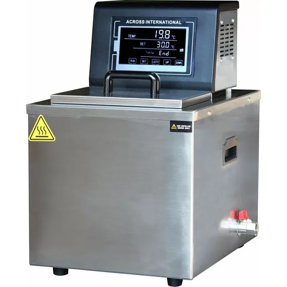 Across International 100°C 15L Capacity SST Compact Heated Recirculator 220V