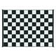 42827 Tapis d'Extérieur Réversible 9 x 12 Pi Noir-Blanc – image 1 sur 1