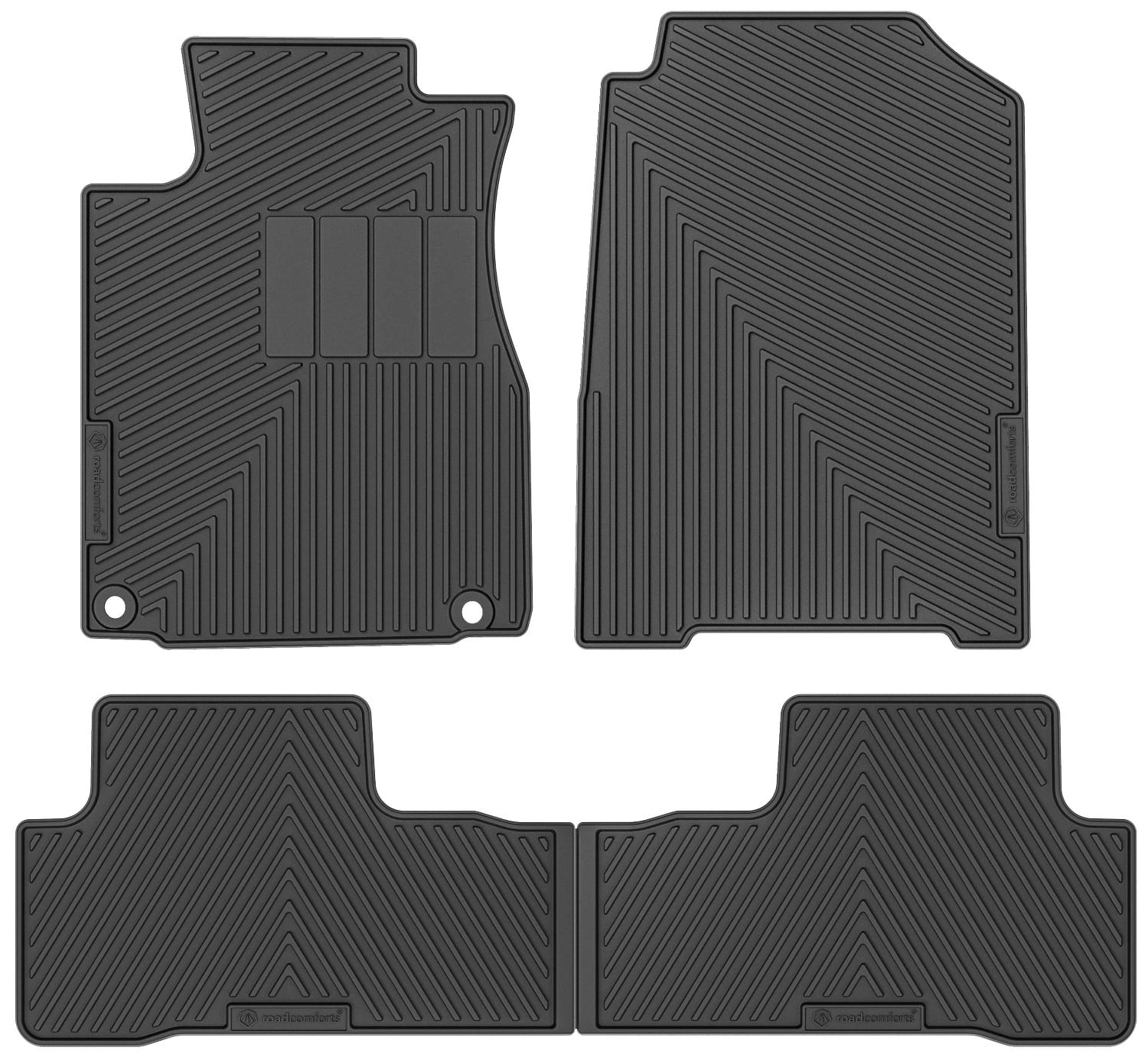 RC38768 Custom Fit AllWeather Floor Mats for 2012 Honda