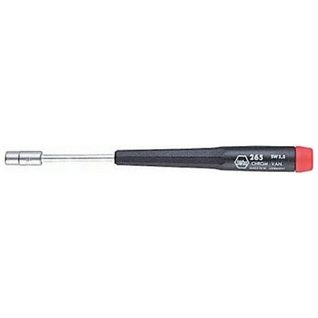 UPC: 0084705265100 | Wiha Solid Round Prcn Nut Driver 1.5 mm 26510