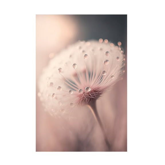 Canvas Wall Art - Treechild 'Little Drops' Wall Art for Living Room, Bedroom, or Office D?cor by Trademark Fine Art - 12 x 19 Inches