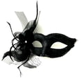 thumbnail image 4 of Couple Masquerade Masks Men Women Venetian Mardi Gras Mask For Halloween Cosplay Costume Wedding Party, 4 of 5