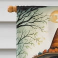 thumbnail image 7 of La Llorona Skeleton Spooky Halloween House Flag 28 in x 40 in, 7 of 7