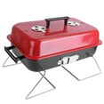 thumbnail image 2 of Portable Charcoal Grill with Lid,Folding Cooking Small Table Top BBQ Iron Grill, 2 of 5