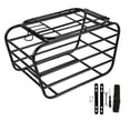 thumbnail image 1 of S SERENABLE Bike Rear Basket Container Bicycle Storage Basket for Shopping Travel Hiking 38cmx23cmx21.5cm, 1 of 9