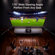 WEMAX 100 Lenticular ALR UST Fixed Frame Screen,0.8 Gain 95% Light Rejection, 4K/8K HDR for Ultra Short Throw Laser Projector