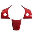 thumbnail image 1 of Steering Wheel Cover Trim, Steering Wheel Stickers Antiscratch Red Wearproof  For Car, 1 of 8