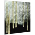 thumbnail image 2 of Empire Art Direct Gilt Treeline I Reverse Printed Tempered Glass with Silver Leaf Wall Art, 38" x 38" x 0.2", Ready to Hang, 2 of 10