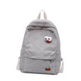 thumbnail image 4 of Mochila para mujer, mochila para niñas, bolsa portátil, mochila de viaje, mochilas para vacaciones, compras, regalo de cumpleaños, Camping, escalada , gris, 4 of 8