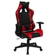 thumbnail image 1 of Cumberland Comfort Series High Back Black & Red Reclining Racing/Gaming Office Chair with Adjustable Lumbar Support, 1 of 9