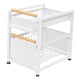 thumbnail image 5 of Estante de Almacenamiento de Cocina Gabinete Organizador con Cajón Metálico Ruedas Suaves Y Manija de Madera para Cocina Baño Despensa Armario Adecuad, 5 of 9