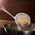 thumbnail image 4 of SLUOHZXI Stainless Steel Fat Skimmer Spoon - Fine Mesh Food Strainer for Grease, Gravy and Foam, Japanese Hot Pot Skimmer with Long Handle, 4 of 5