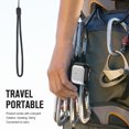 thumbnail image 5 of Rugged Case for AirPods 4 & 5, Fiber Patterns Shockproof Cover for AirPods 5th / 4th Gen with Skull Switch and Carabiner, 5 of 9