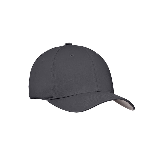 Top Headwear Flexible Cotton Twill Cap - Graphite Grey - Small/Medium