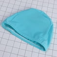 Adult Swim Polyester Cloth Fabric Bathing Men and Women Swimming Hat