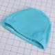 thumbnail image 5 of Gorro de natación adulto suave Gorro de baño de tela de poliéster Hombres y mujeres Gorros de sombrero de natación para deportes acuáticos (azul ácido), 5 of 5
