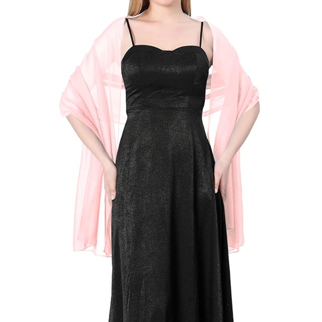 Chal de gasa para mujer - Talla grande, 30 colores - Perfecto para bodas, vestidos de noche, pareos de playa y viajes