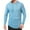 Sky Blue, variant on Men's Hoodies Lightweight Pullover Long Sleeve Athletic Sweatshirts for Gym Workout Comfort Solid Color Hoodie