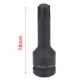 thumbnail image 2 of Chendee 1Pc 1/2Inch Hex For Torx Screwdriver Bit Drive Socket Adapter Head T20 T40 T30 T100,T60, 2 of 9
