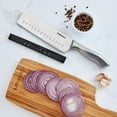 thumbnail image 2 of Cuisinart Classic Stainless Steel 7” Nakiri Knife with Blade Guard, 2 of 6