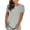 Gray, variant on Yufatyle Womens Blouses and Tops Dressy Summer Hot Blouses for Women Dressy Casual Floral Blouses for Women Round Neck T-shirts Loose Comfortable Female Blouses Gray