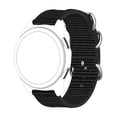 thumbnail image 1 of Adjustable Sliding Buckle Nylon Woven Breathable Solid Color Strap Replacement Band For Smartwatches 18mm, 1 of 3