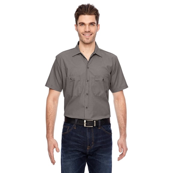 Men's 4.25 oz. Industrial Short-Sleeve Work Shirt