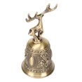 thumbnail image 4 of Metal Hand Bell, Wedding Bell Polished Finish Plating Process  For Dining Table Gold,Bronze, 4 of 8