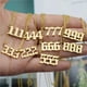 thumbnail image 5 of Sonducket Number Pendant Charm Necklace Golden Women Christmas Gift Long Women Friend Stainless Chain Choker Ladies Steel Chains Neck Ropa, zapatos y accesorios Miscelánea No.7 Sonducket AP007130-07, 5 of 6