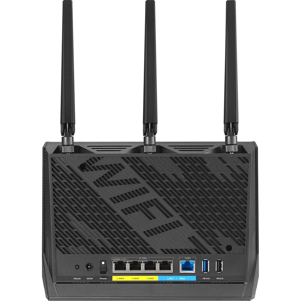 Restored ASUS RT-BE86U BE6800 Dual-Band WiFi 7 Gaming Router, 10G WAN/LAN, Four 2.5G Ports, AiMesh, AiProtection Pro, VPN, 4096-QAM, Next-Gen Network (Refurbished)