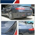 thumbnail image 4 of Carbon Fiber Rear Trunk Spoiler For Mercedes Benz S-Class 2-Door S500 S550 S63 S65 Coupe 2014 2015 2016 2017 2018, 4 of 7