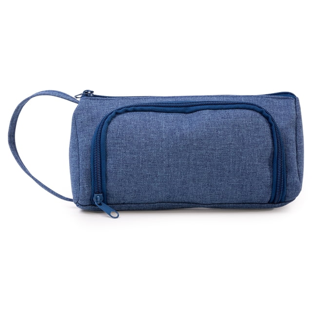 Pen+Gear Multi-Compartment Pencil Case with Handle for School