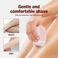thumbnail image 3 of Electric Lady Shaver, Women Razors for Shaving Cordless 3-in-1 Painless Shaver for Women Face, Legs and Underarm, Portable Bikini Trimmer Wet & Dry Hair Removal, Cordless - Rechargeable,Pink, 3 of 7