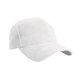 thumbnail image 1 of Result - Gorra/Visera Unisex Modelo Pro Style - 100% Algodón de primera  - Perfecta para imprimir/estampar (Paquete de 2) (Blanco), 1 of 1