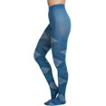 thumbnail image 3 of ToBeInStyle Women's Big Argyle Spandex Pantyhose - Blue/White, 3 of 6