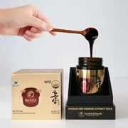 SAMSIDAE Korean Red Ginseng Extract GOLD 240g 6 Years (13mg/g), 100% Korean Red Ginseng Extract - Boost Immunity and Promote Enhance Immunity, Mental Performance, Stamina, Energy Health